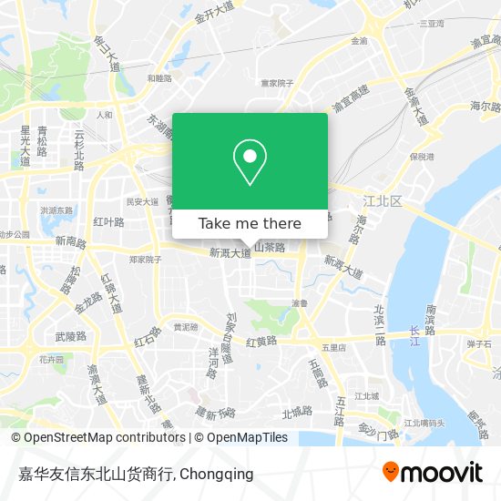 嘉华友信东北山货商行 map