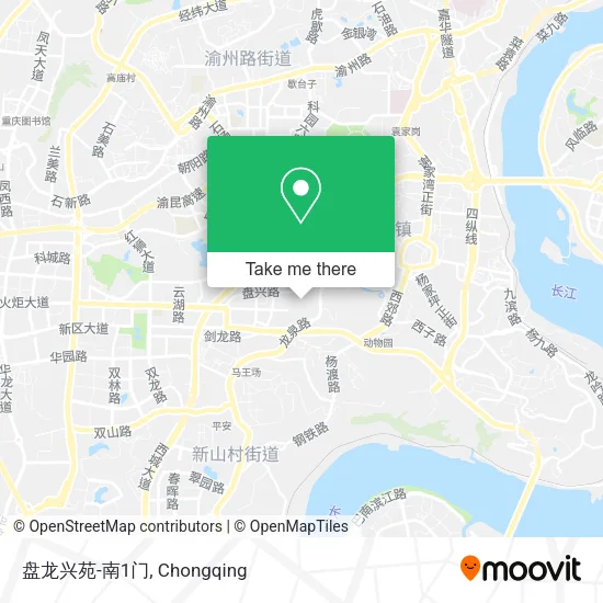 盘龙兴苑-南1门 map