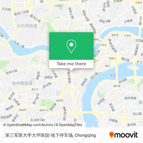 第三军医大学大坪医院-地下停车场 map