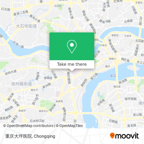 重庆大坪医院 map