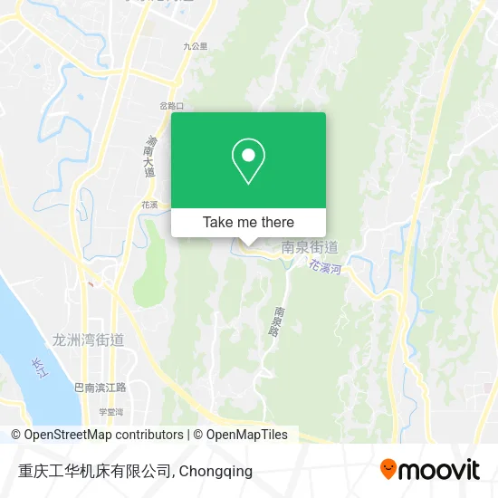 重庆工华机床有限公司 map