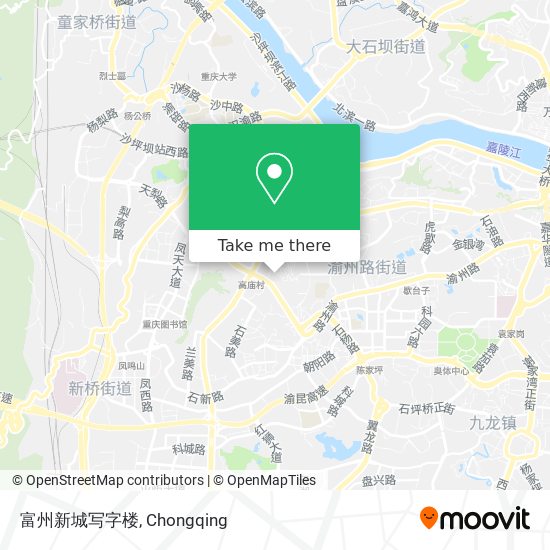 富州新城写字楼 map