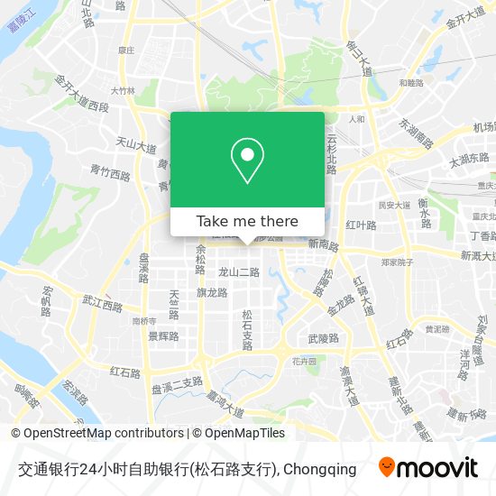 交通银行24小时自助银行(松石路支行) map