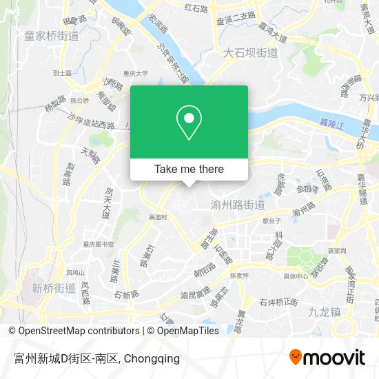 富州新城D街区-南区 map