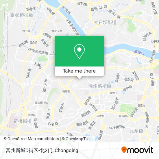 富州新城D街区-北2门 map