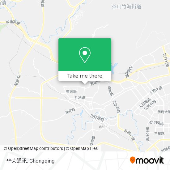 华荣通讯 map