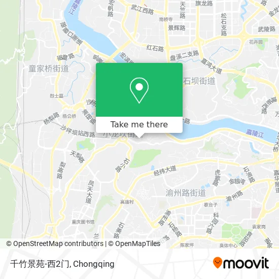 千竹景苑-西2门 map