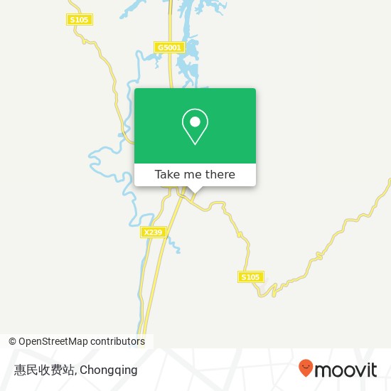 惠民收费站 map