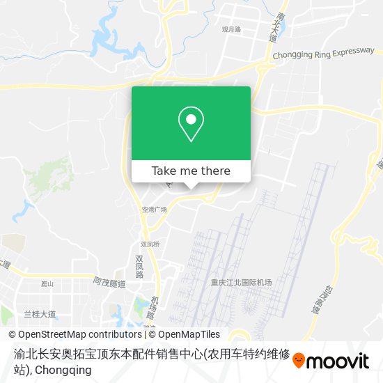 渝北长安奥拓宝顶东本配件销售中心(农用车特约维修站) map