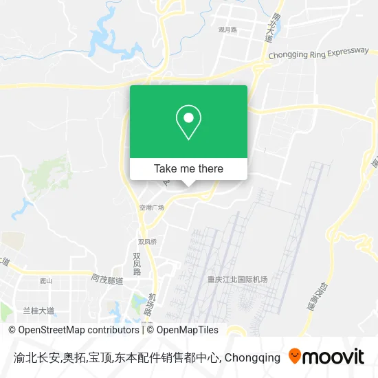 渝北长安,奥拓,宝顶,东本配件销售都中心 map