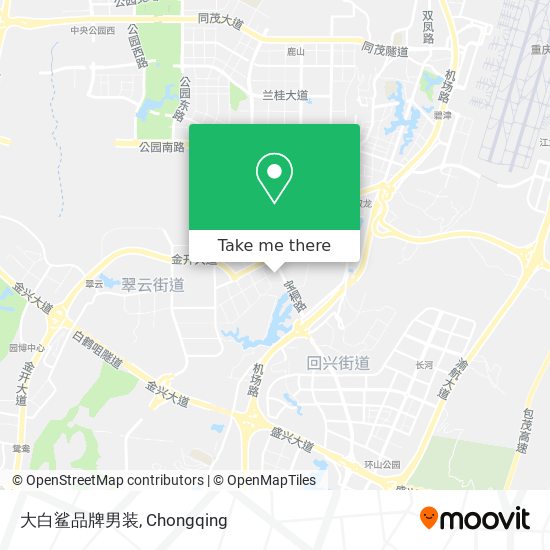 大白鲨品牌男装 map