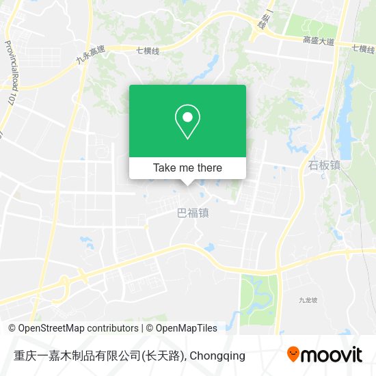 重庆一嘉木制品有限公司(长天路) map