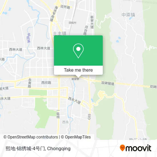 熙地·锦绣城-4号门 map