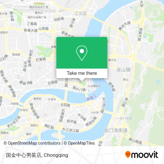 国金中心男装店 map