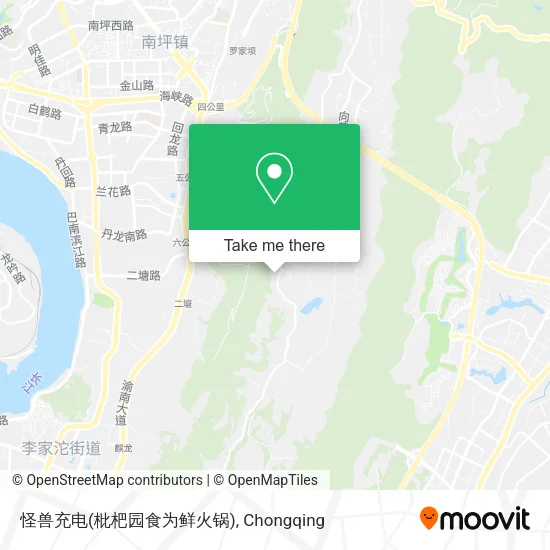 怪兽充电(枇杷园食为鲜火锅) map