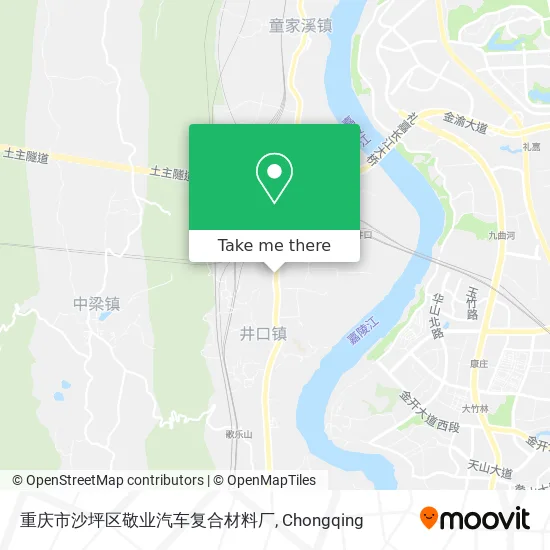 重庆市沙坪区敬业汽车复合材料厂 map