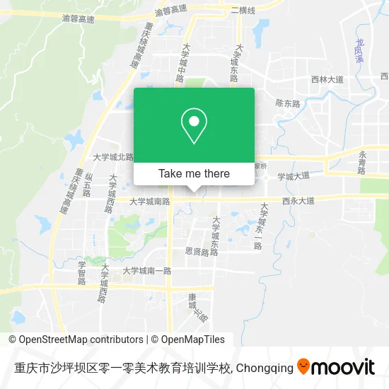 重庆市沙坪坝区零一零美术教育培训学校 map