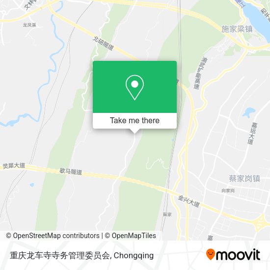 重庆龙车寺寺务管理委员会 map