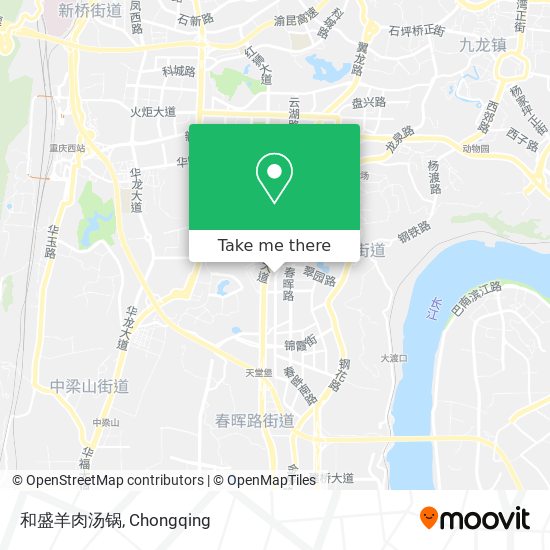 和盛羊肉汤锅 map