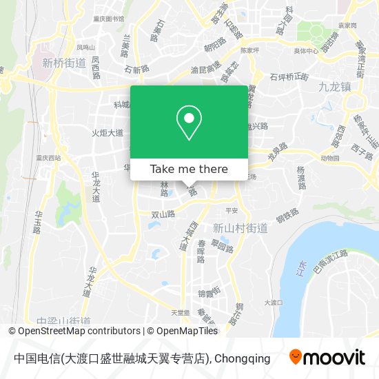 中国电信(大渡口盛世融城天翼专营店) map