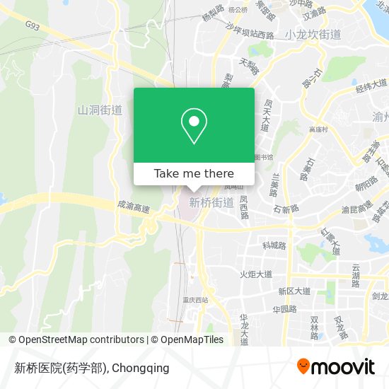 新桥医院(药学部) map