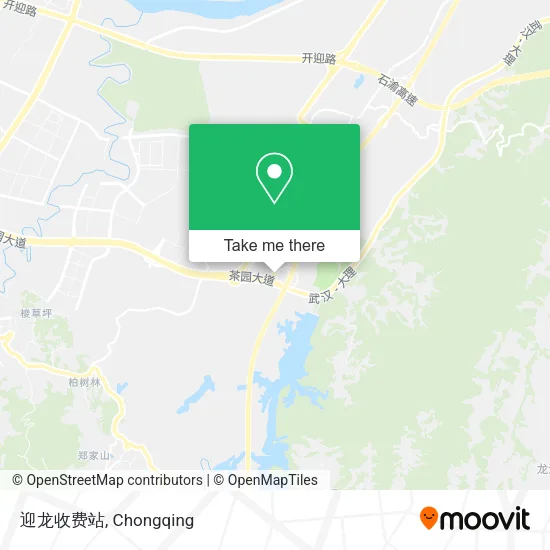 迎龙收费站 map