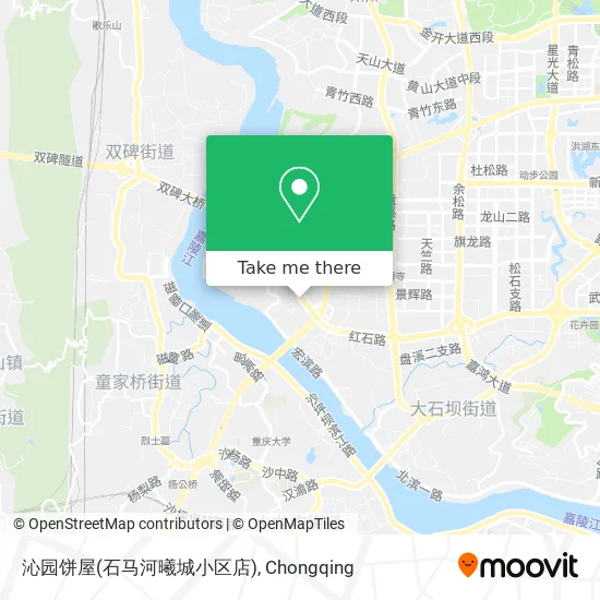 沁园饼屋(石马河曦城小区店) map