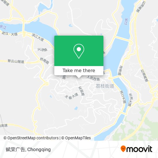 赋荣广告 map