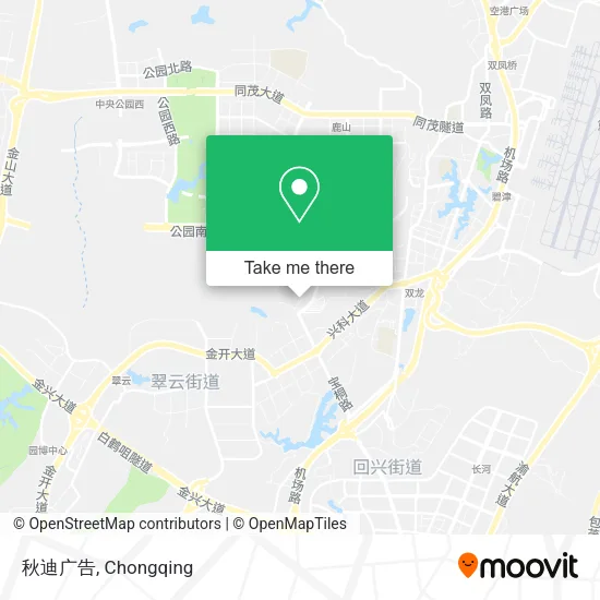 秋迪广告 map