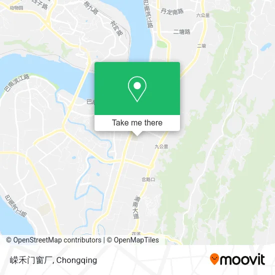 嵘禾门窗厂 map