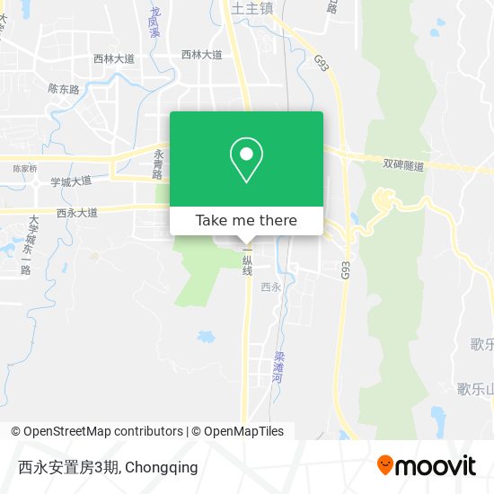 西永安置房3期 map