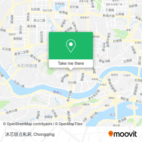 沐芯甜点私厨 map