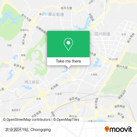 农业园区1站 map