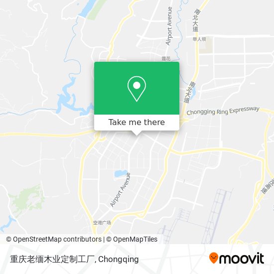 重庆老缅木业定制工厂 map