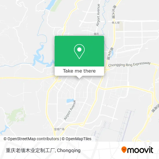 重庆老缅木业定制工厂 map