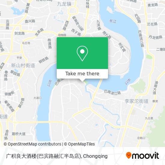 广积良大酒楼(巴滨路融汇半岛店) map