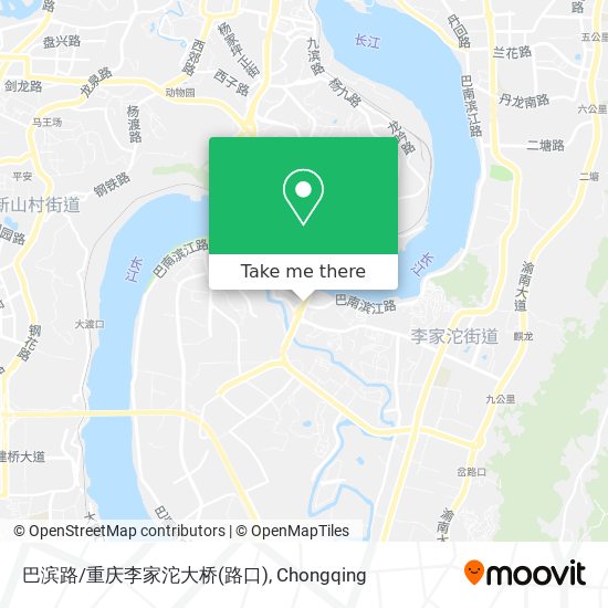 巴滨路/重庆李家沱大桥(路口) map