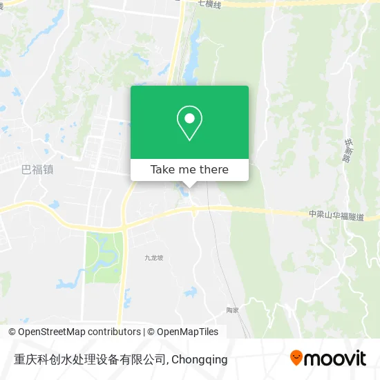 重庆科创水处理设备有限公司 map