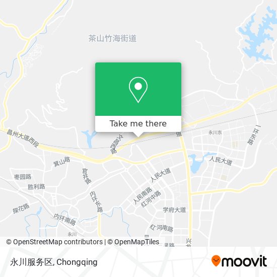 永川服务区 map