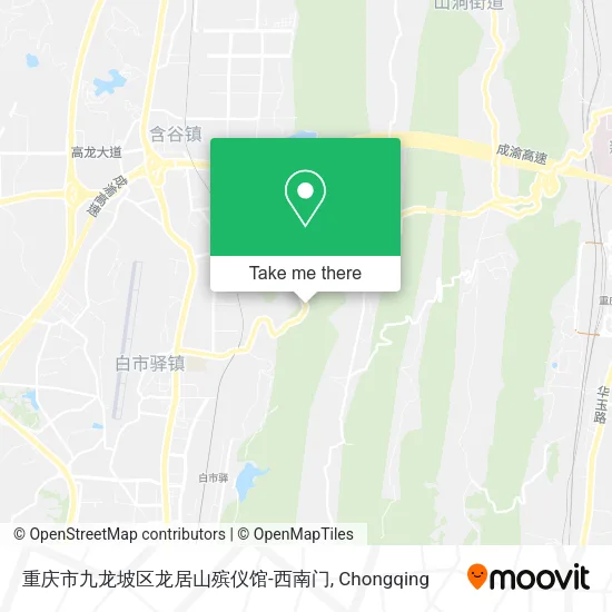 重庆市九龙坡区龙居山殡仪馆-西南门 map