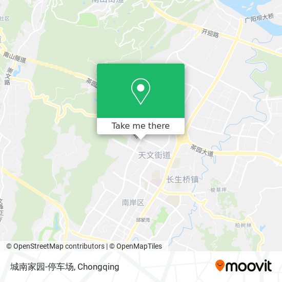 城南家园-停车场 map