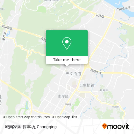 城南家园-停车场 map