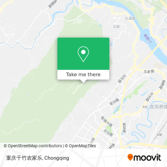 重庆千竹农家乐 map
