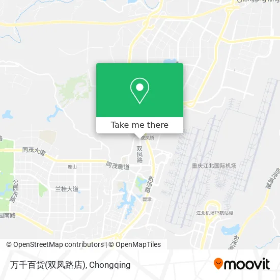万千百货(双凤路店) map