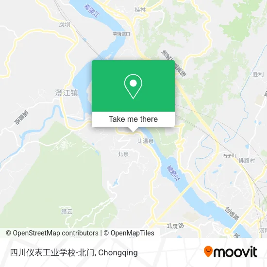 四川仪表工业学校-北门 map