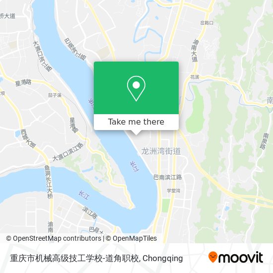 重庆市机械高级技工学校-道角职校 map