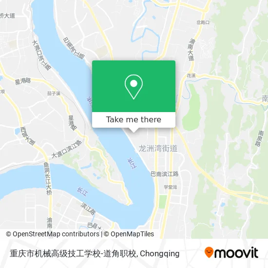 重庆市机械高级技工学校-道角职校 map