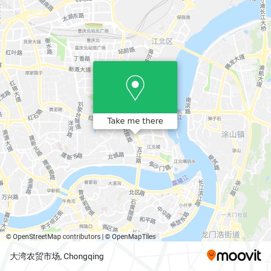 大湾农贸市场 map