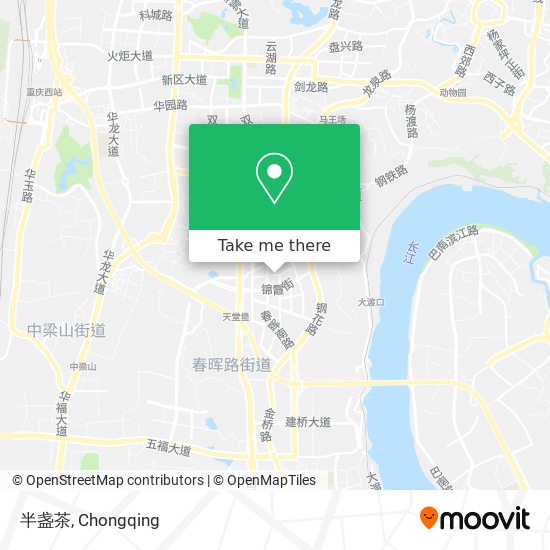 半盏茶 map