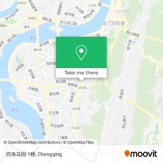 四海花园-1幢 map